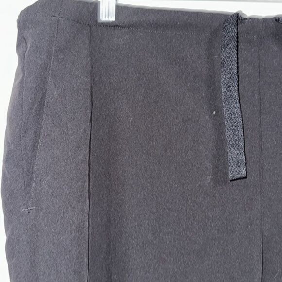 Ave By Medline Black Scrub Set L Unisex V-Neck Top & Elastic Waist Pants - Picture 8 of 15